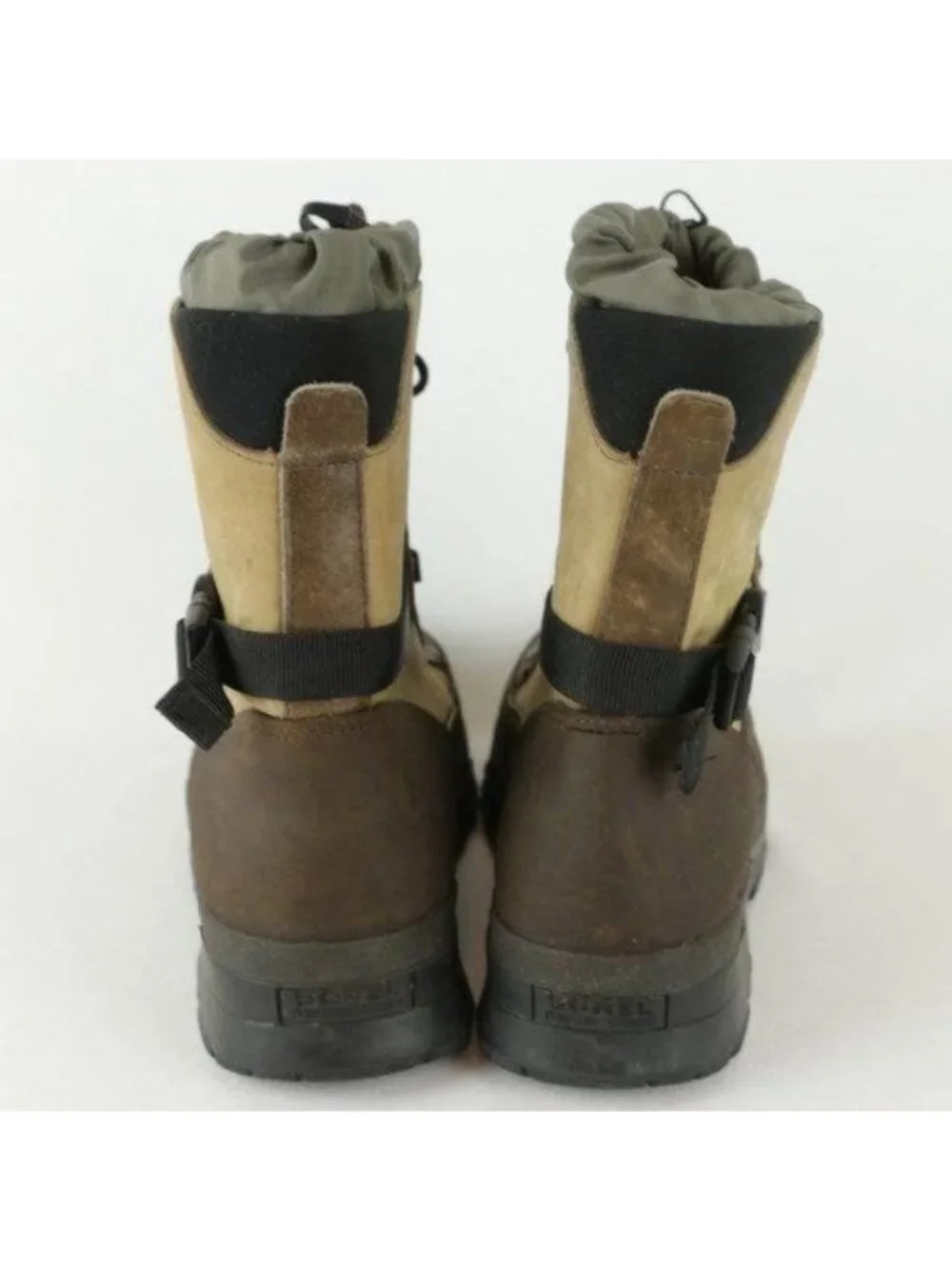 Sorel Conquest Men's Size 7 Brown Leather Waterproof Insulated Winter Boots